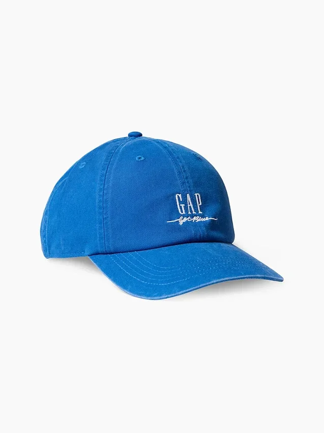 Baseballhut mit blauem Logo