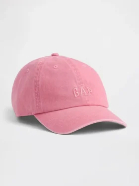Baseballkappe mit gewaschenem Logo