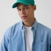Baseballkappe mit gewaschenem Logo