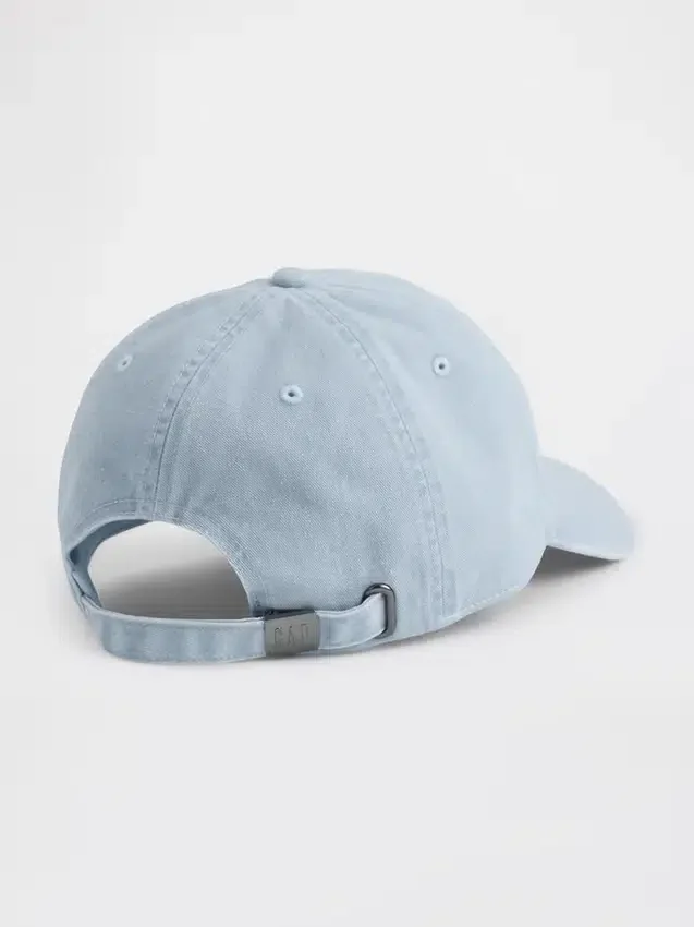 Baseballkappe mit gewaschenem Logo