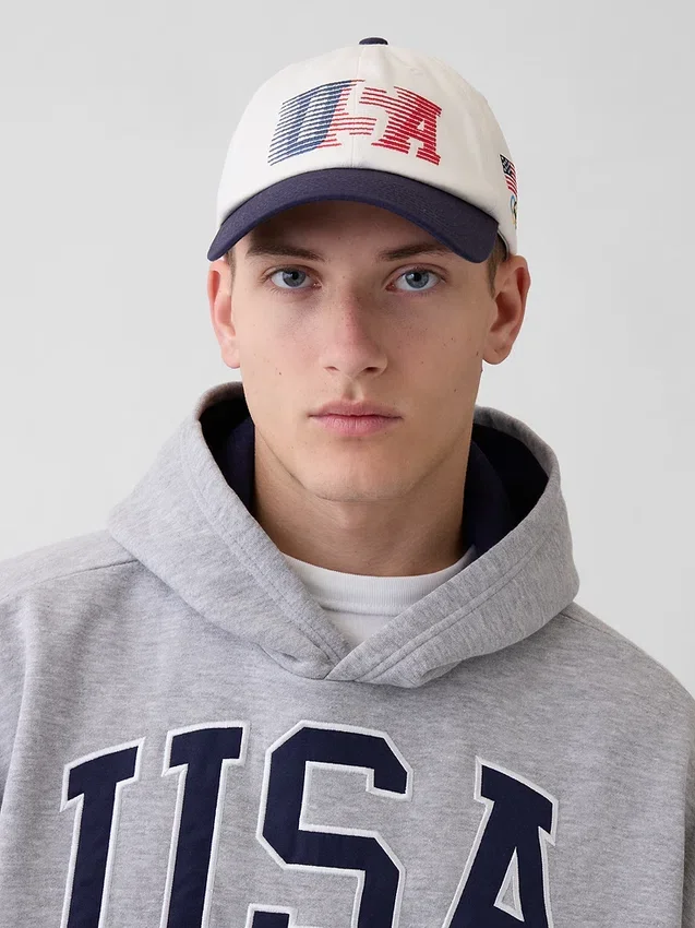 Baseballkappe „Team USA“ für Erwachsene