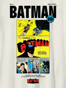 Batman-T-Shirt für Kinder mit Vintage-Comic-Motiv