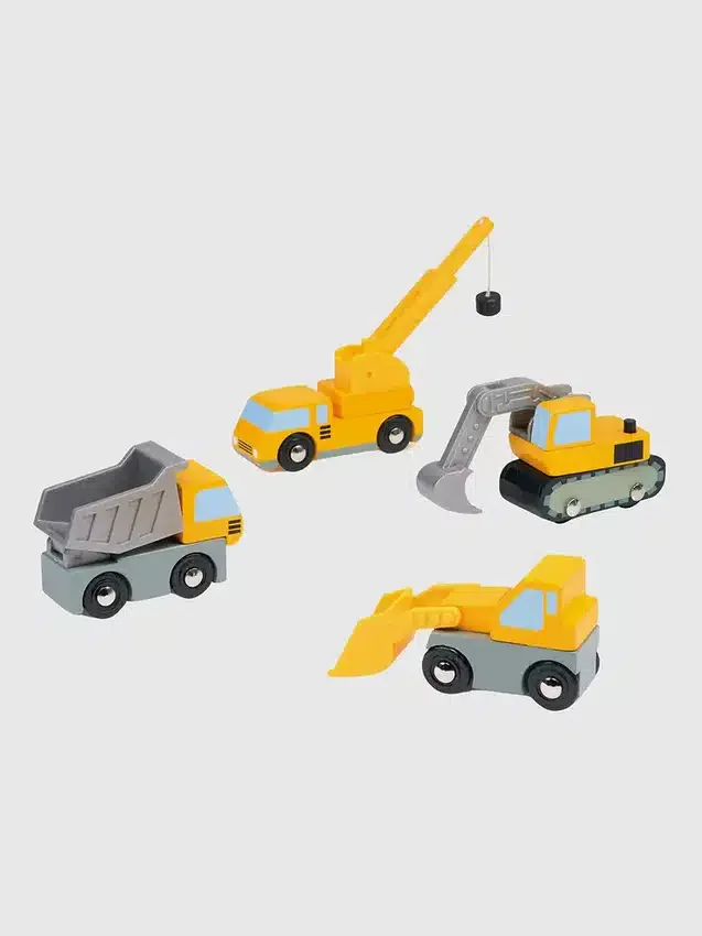 Baumaschinen-Spielzeugset für Kleinkinder