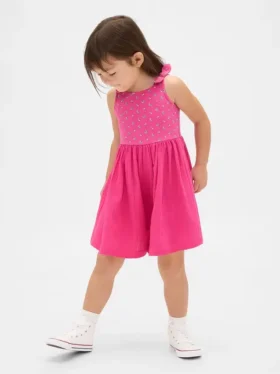 Baumwoll-Gaze-Strampler für Baby & Kleinkind