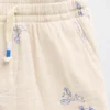 Baumwollgaze-Shorts mit Print zum Hineinschlüpfen für Baby & Kleinkind