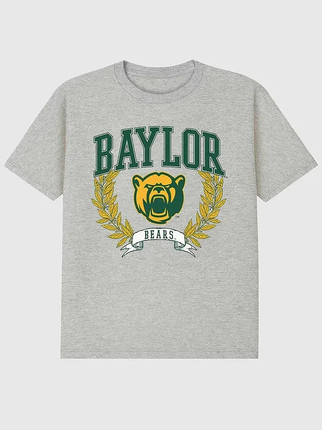 Baylor University Laurels T-Shirt mit dunklem Aufdruck