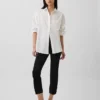 Bequeme Caprihose aus Doppelstrick