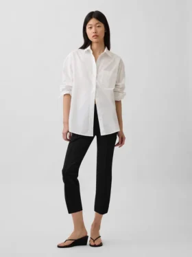 Bequeme Caprihose aus Doppelstrick