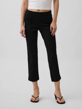 Bequeme Caprihose aus Doppelstrick