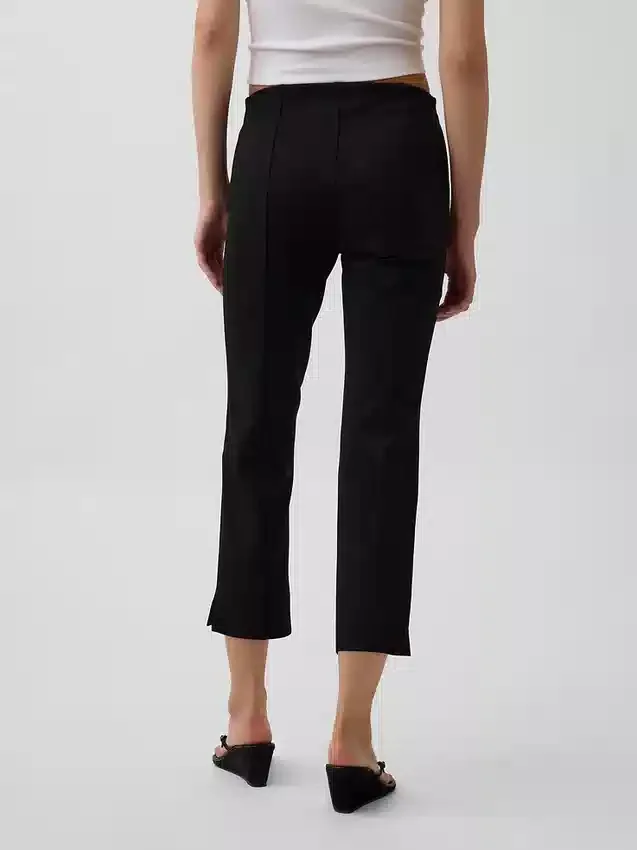 Bequeme Caprihose aus Doppelstrick
