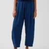 Bequeme Hose aus Baumwollgaze-Denim