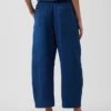 Bequeme Hose aus Baumwollgaze-Denim
