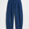 Bequeme Hose aus Baumwollgaze-Denim