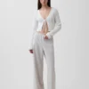 Bequeme Hose mit weitem Bein