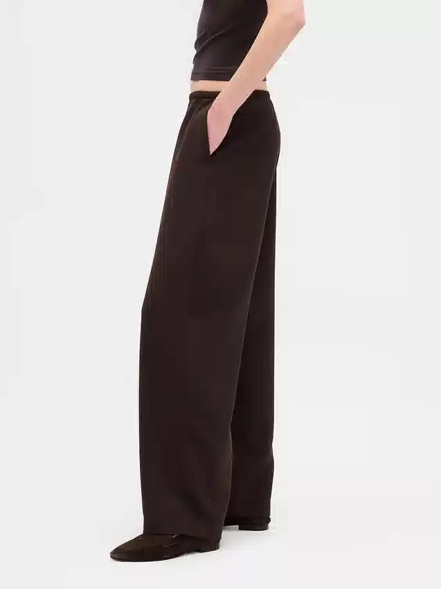 Bequeme Hose mit weitem Bein