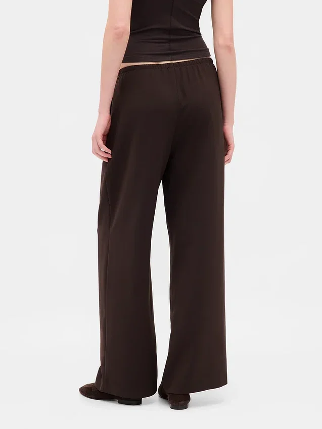 Bequeme Hose mit weitem Bein