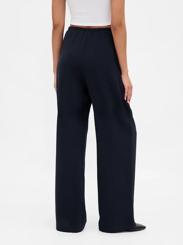 Bequeme Hose mit weitem Bein