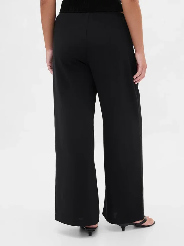 Bequeme Hose mit weitem Bein