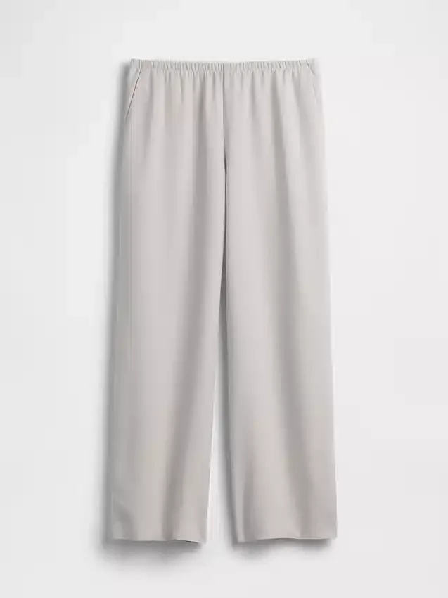 Bequeme Hose mit weitem Bein