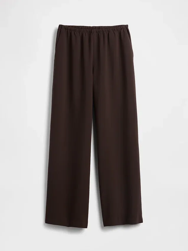 Bequeme Hose mit weitem Bein