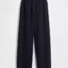 Bequeme Hose mit weitem Bein