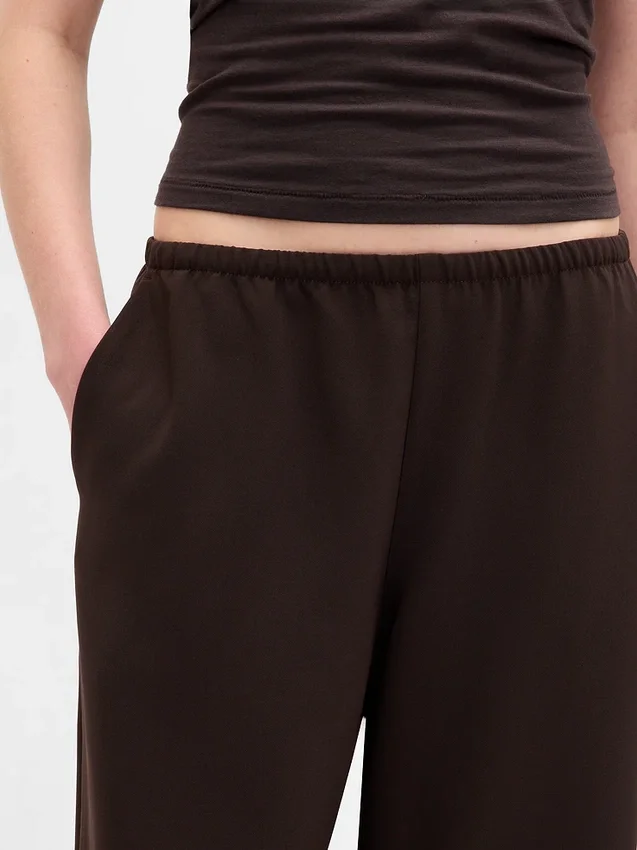 Bequeme Hose mit weitem Bein