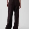 Bequeme Hose mit weitem Bein aus Leinenmischung
