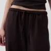 Bequeme Hose mit weitem Bein aus Leinenmischung