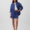 Übergroße Hemdjacke