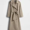Übergroßer Trenchcoat