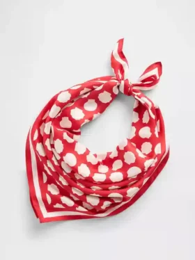Übergroßes Bandana aus 100 % Seide