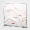 Übergroßes Bandana aus 100 % Seide