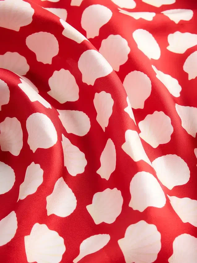Übergroßes Bandana aus 100 % Seide