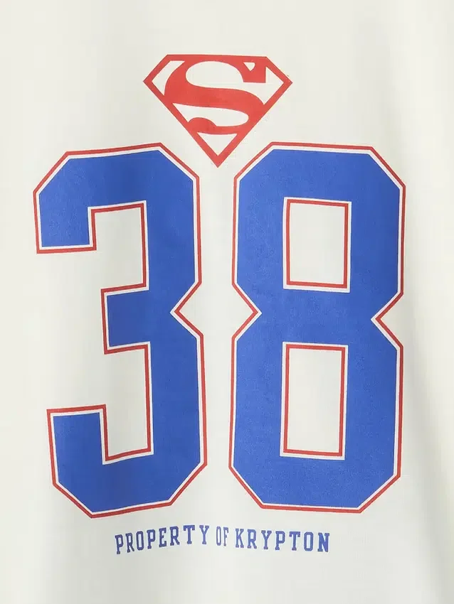 Übergroßes Pyjama-Jogginghosen-Set „Superman“ für Kinder aus recyceltem Material