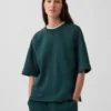 Übergroßes Sweatshirt aus schwerem French-Terry