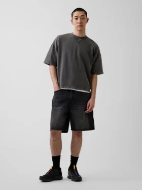 Übergroßes Sweatshirt aus schwerem French-Terry
