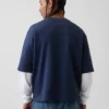 Übergroßes Sweatshirt aus schwerem French-Terry