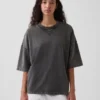 Übergroßes Sweatshirt aus schwerem French-Terry