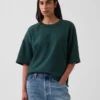 Übergroßes Sweatshirt aus schwerem French-Terry