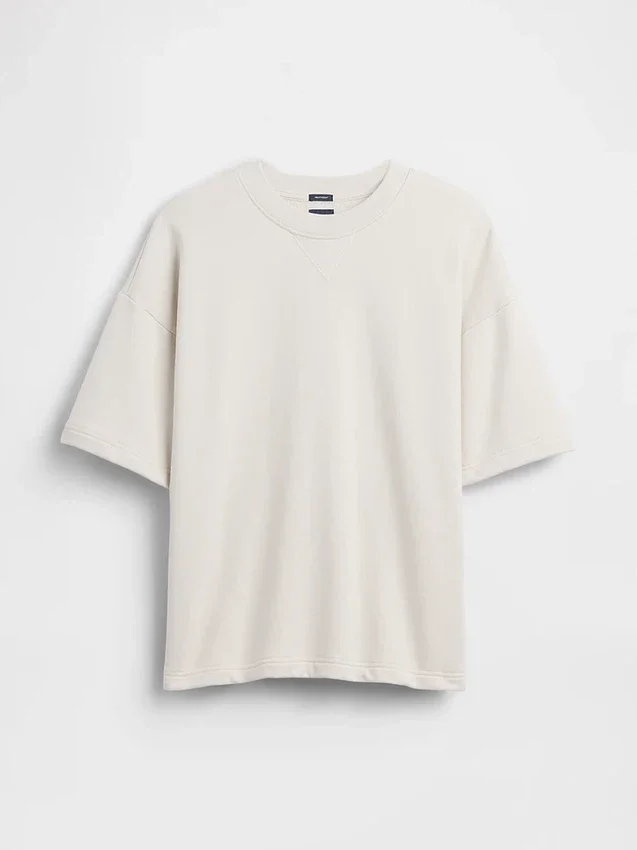 Übergroßes Sweatshirt aus schwerem French-Terry