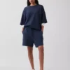 Übergroßes Sweatshirt aus schwerem French-Terry