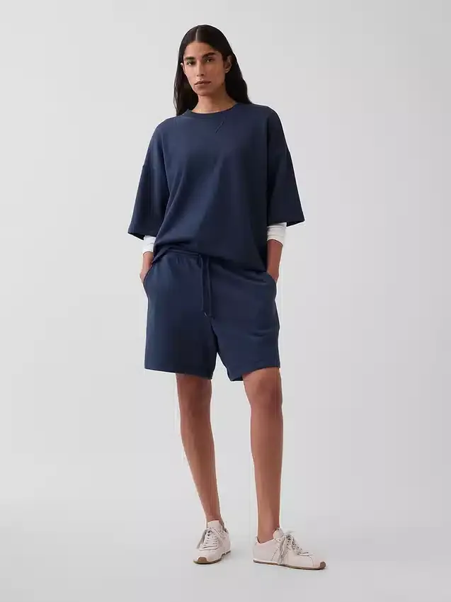 Übergroßes Sweatshirt aus schwerem French-Terry