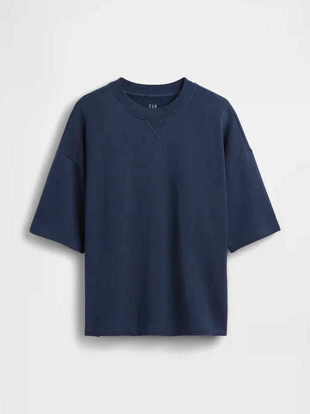 Übergroßes Sweatshirt aus schwerem French-Terry