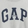 Übergroßes Sweatshirt mit Stehkragen und Logo aus schwerem French-Terry-Stoff