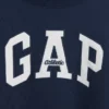 Übergroßes Sweatshirt mit Stehkragen und Logo aus schwerem French-Terry-Stoff