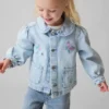 Bestickte Denim-Arbeitsjacke für Baby & Kleinkind