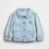 Bestickte Denim-Arbeitsjacke für Baby & Kleinkind