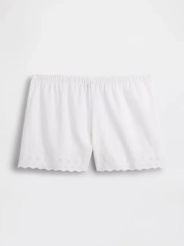 Bestickte Pyjama-Shorts
