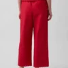 Bestickte Pyjamahose als Hose