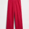 Bestickte Pyjamahose als Hose